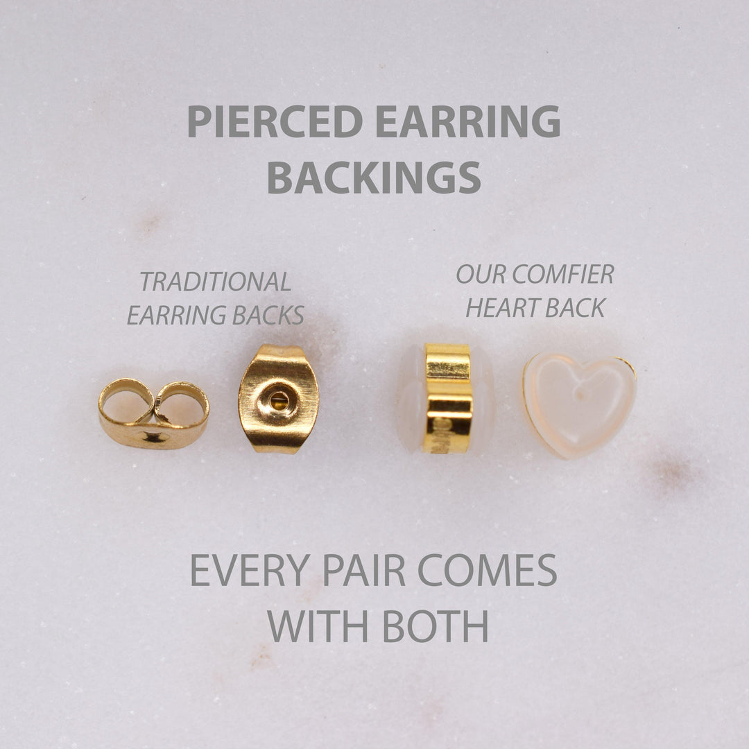 Pierced earring backing