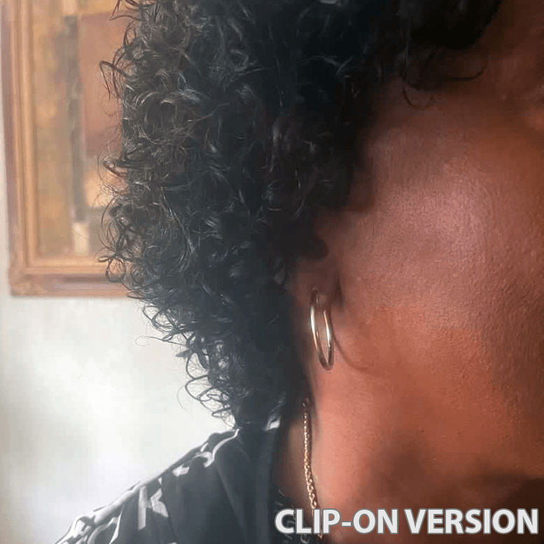 MEDIUM HOOP CLIP-ON EARRINGS