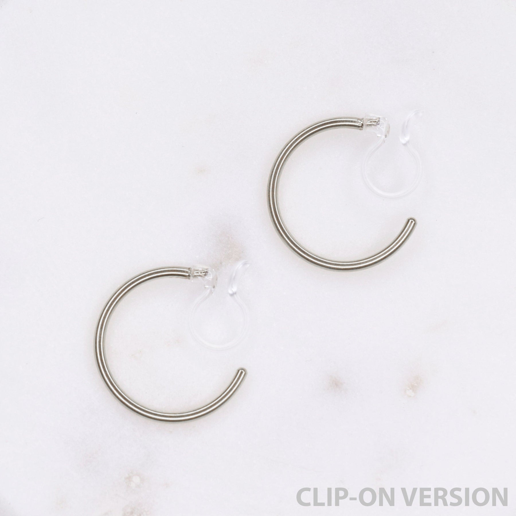 Comfortable Clip-On Hoop Earrings - Pain-Free & Look Real – atrenda